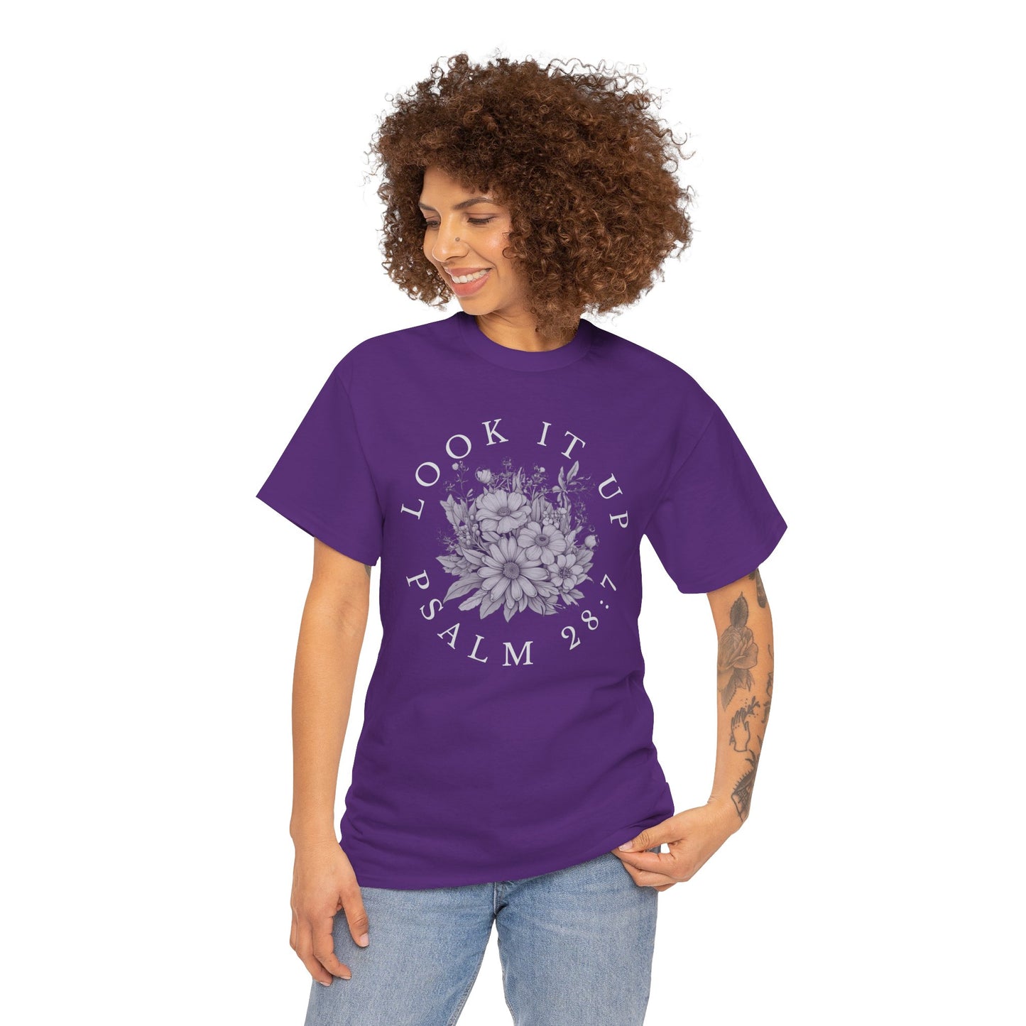 Psalm 28:7 Look It Up Tee