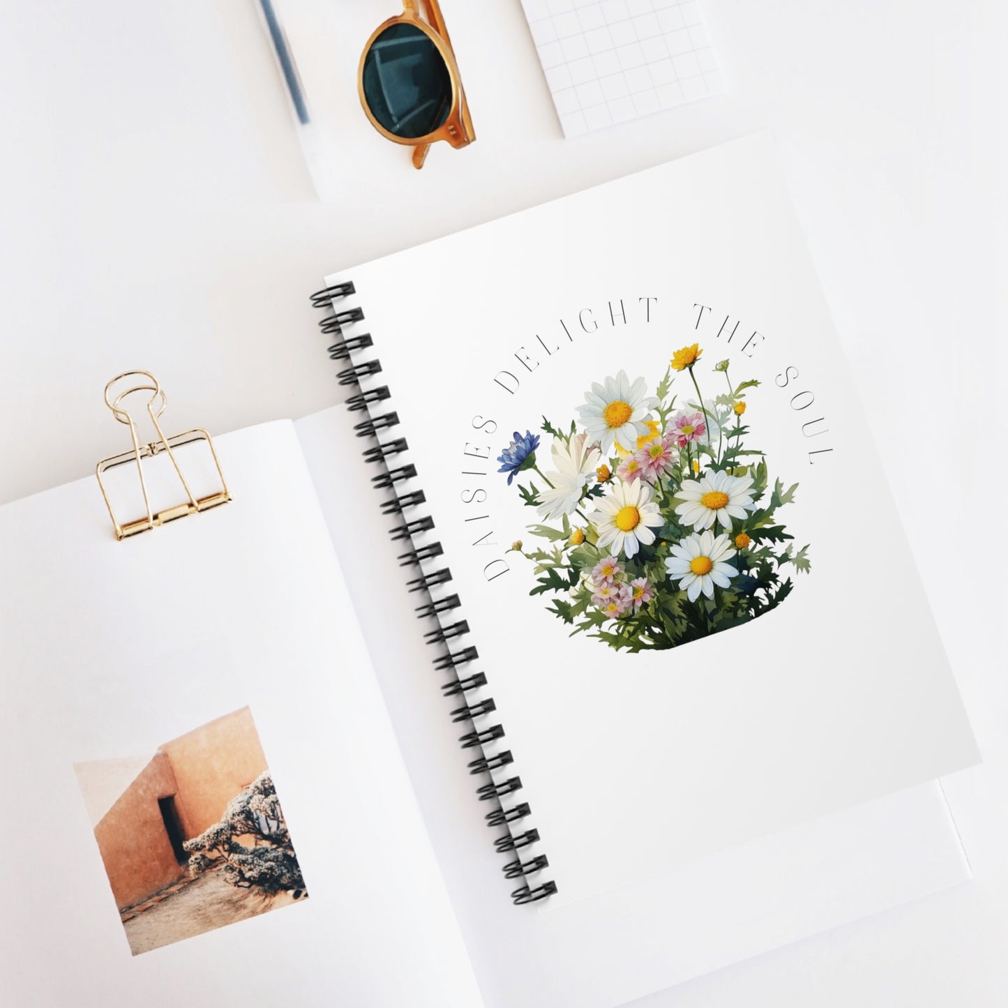 Daisies Delight The Soul Notebook