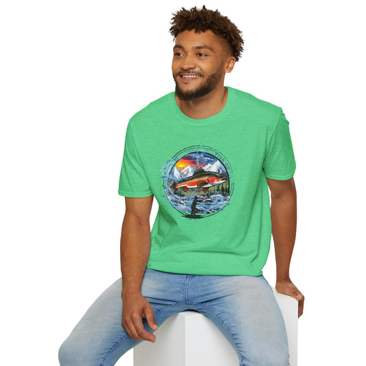 Fish On Unisex Softstyle T-Shirt