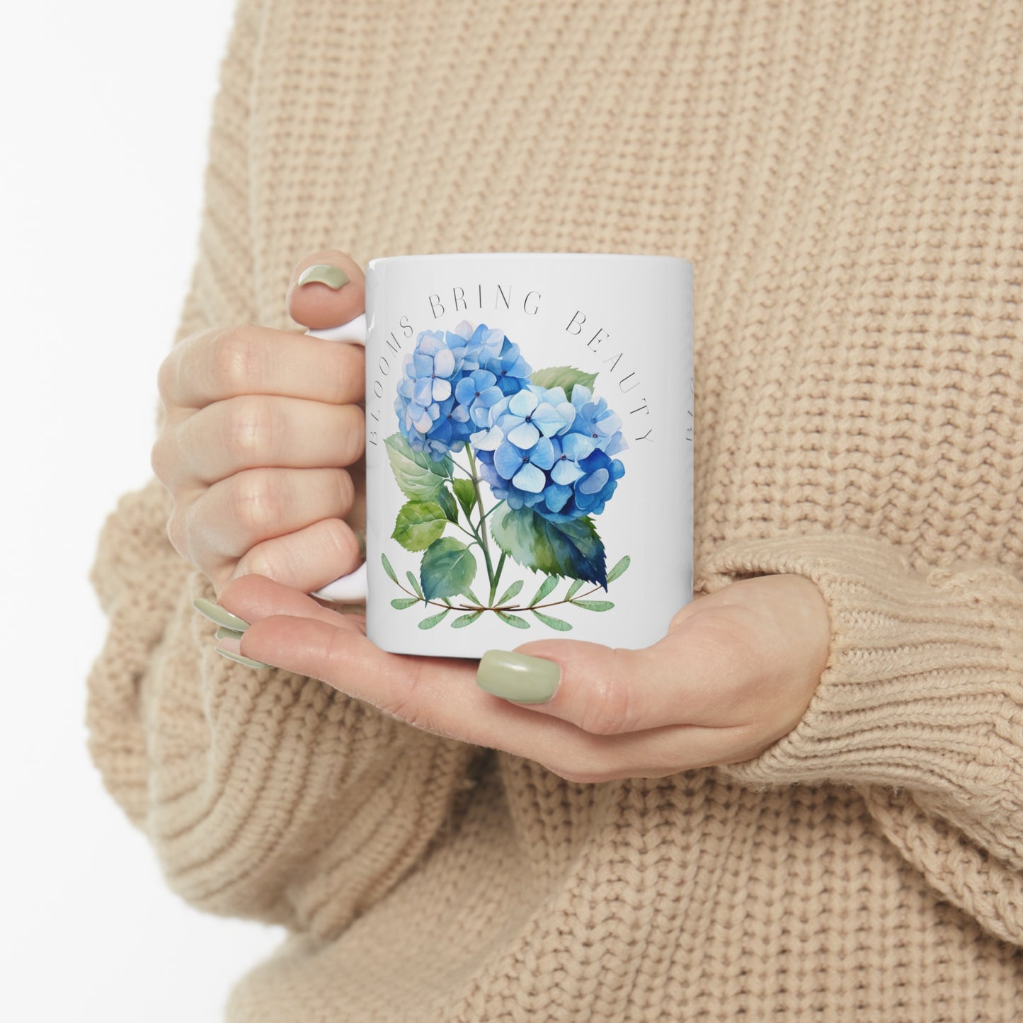 Blooms Bring Beauty Mug