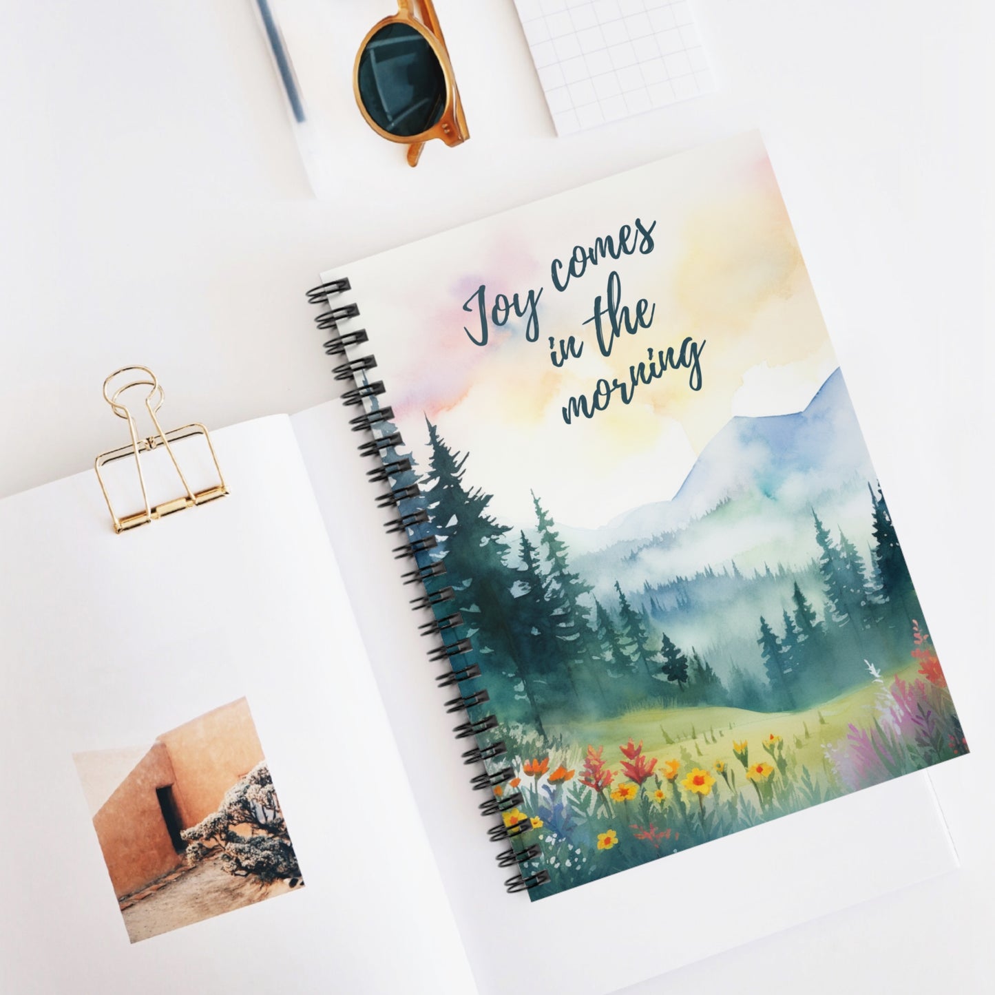 Joy Comes In The Morning Notebook