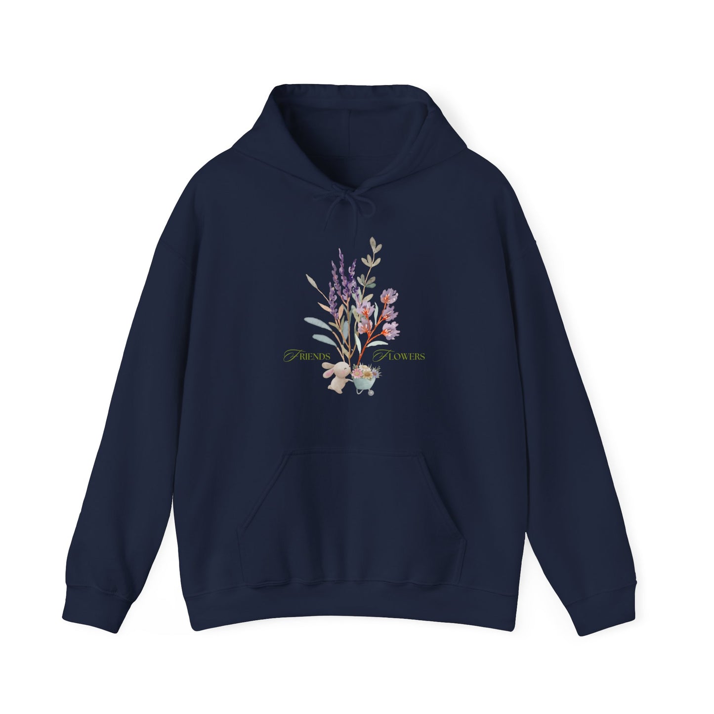 Friends and Flowers Hoodie