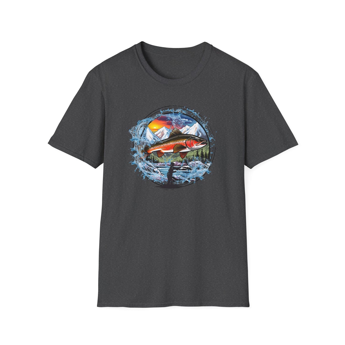 Fish On Unisex Softstyle T-Shirt