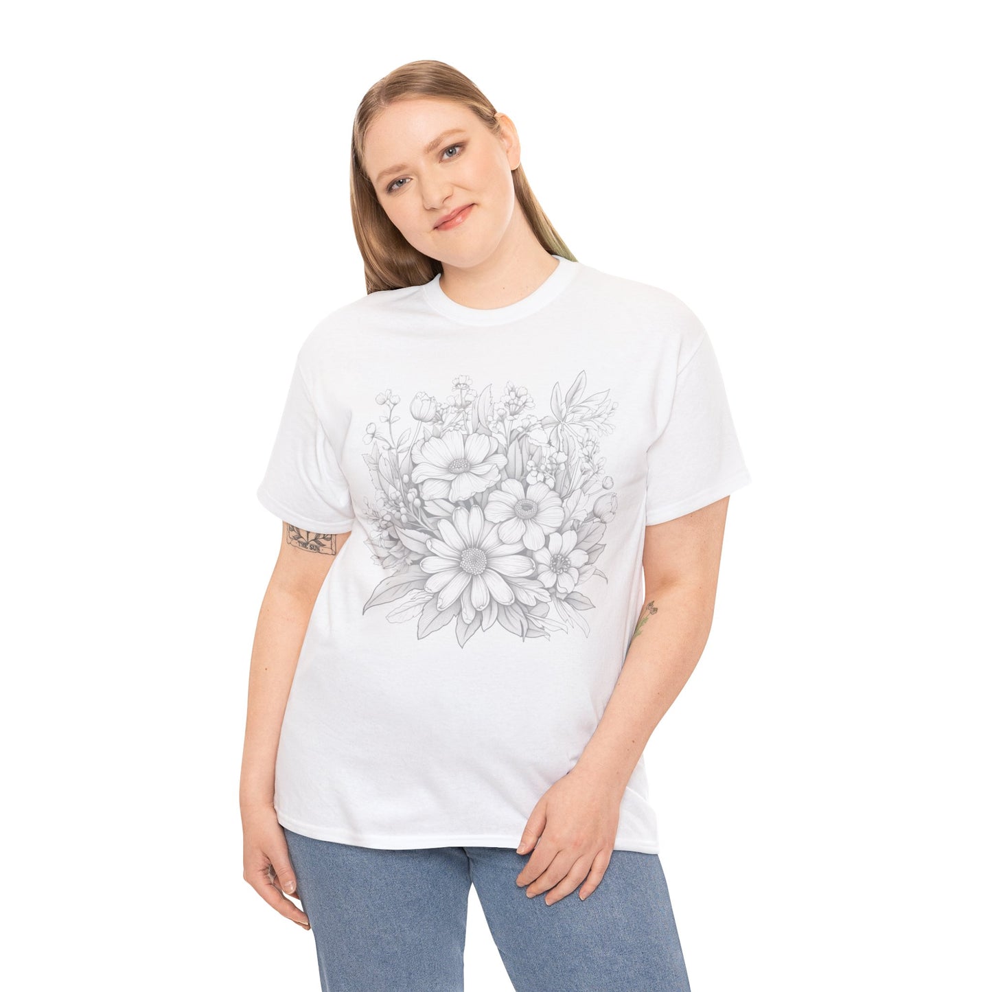 Daisy Bouquet Cotton Tee