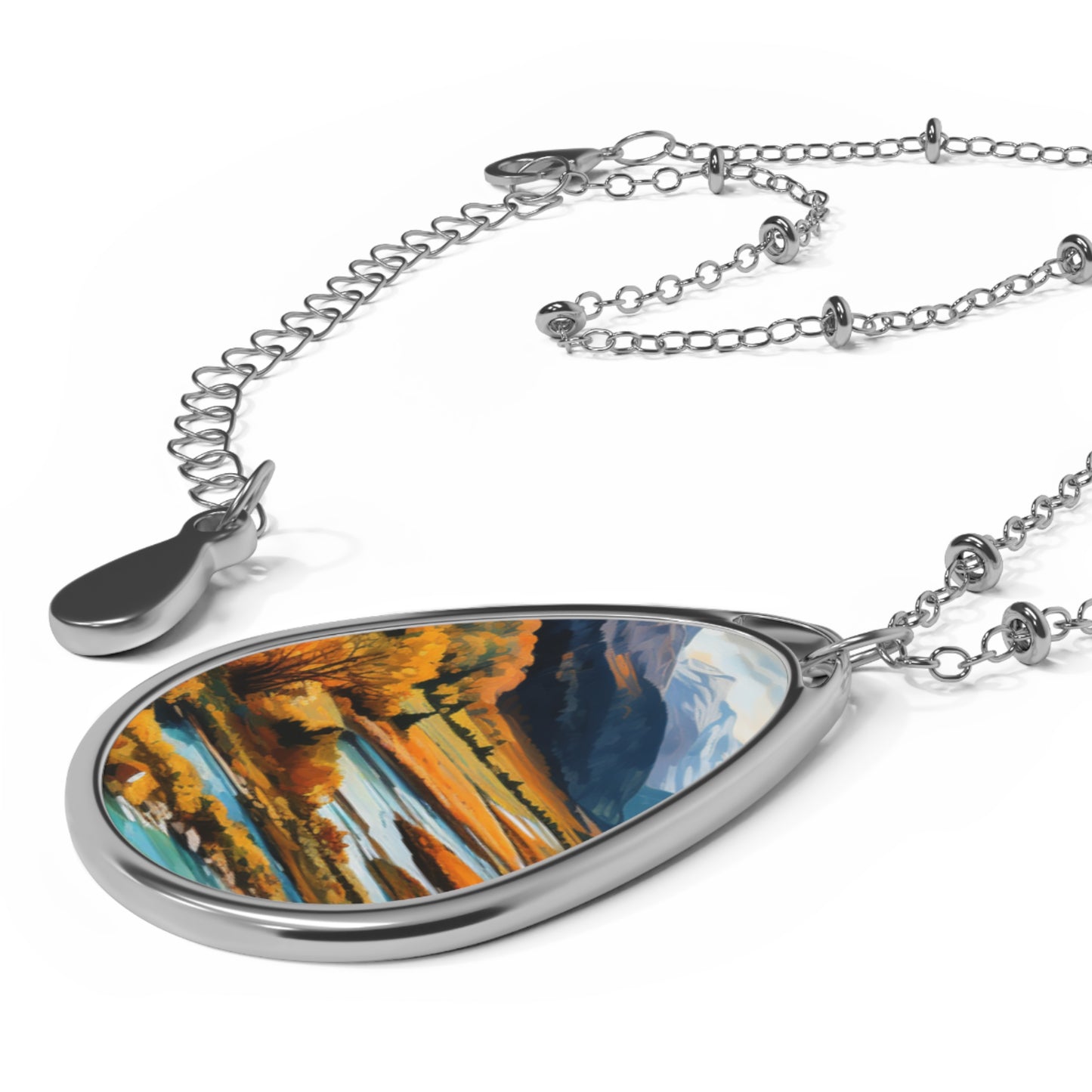 Fall River Valley Oval Necklace