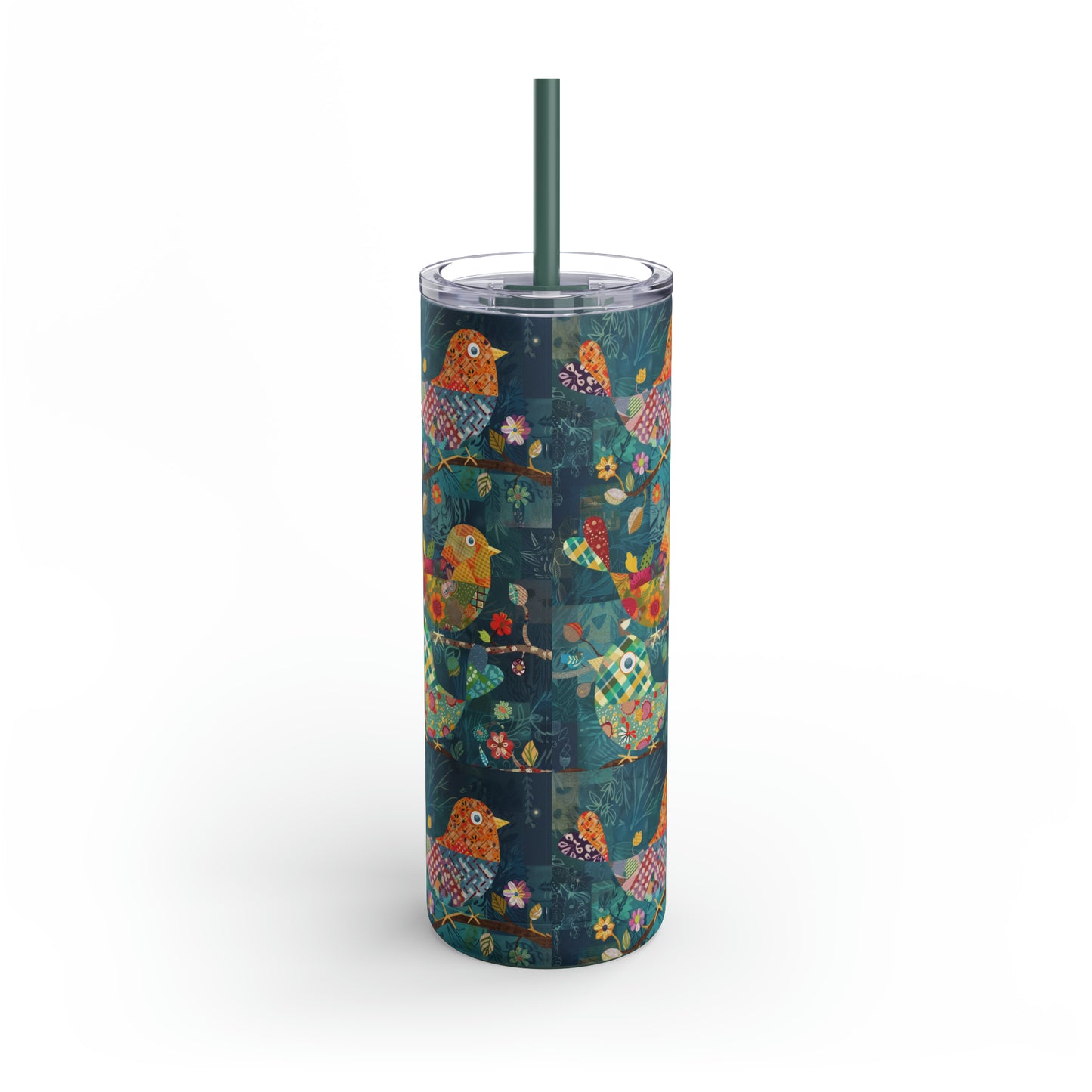 Quilted Birdie Tumbler, 20oz