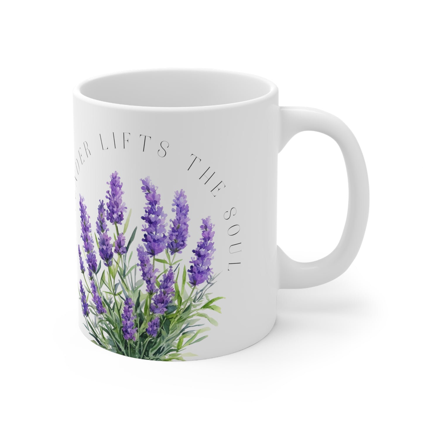 Lavender Lifts The Soul Mug