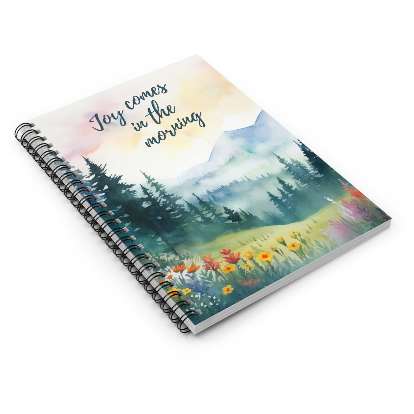 Joy Comes In The Morning Notebook