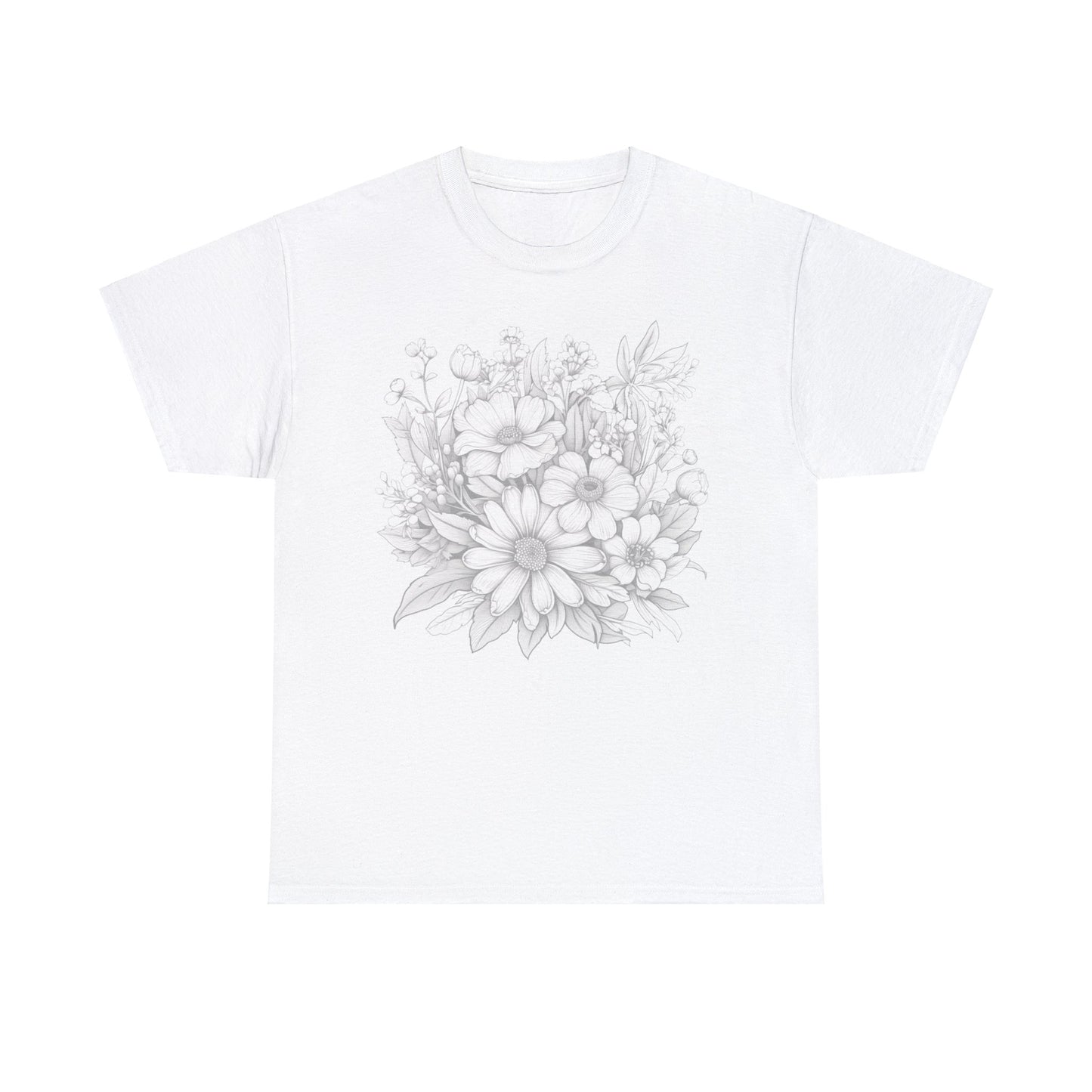 Daisy Bouquet Cotton Tee