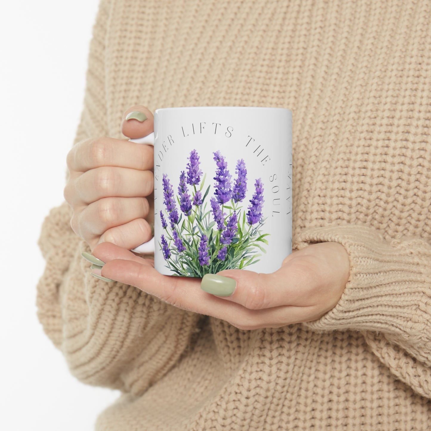 Lavender Lifts The Soul Mug