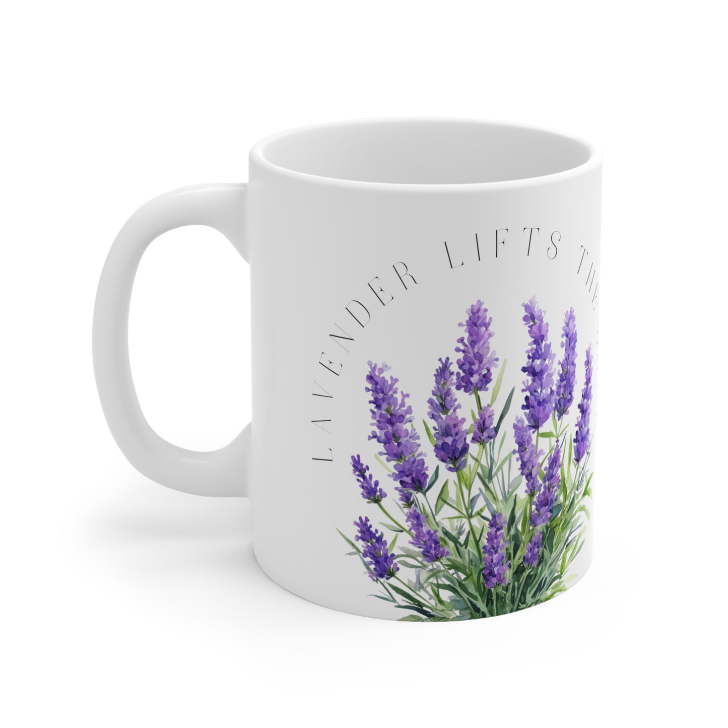 Lavender Lifts The Soul Mug