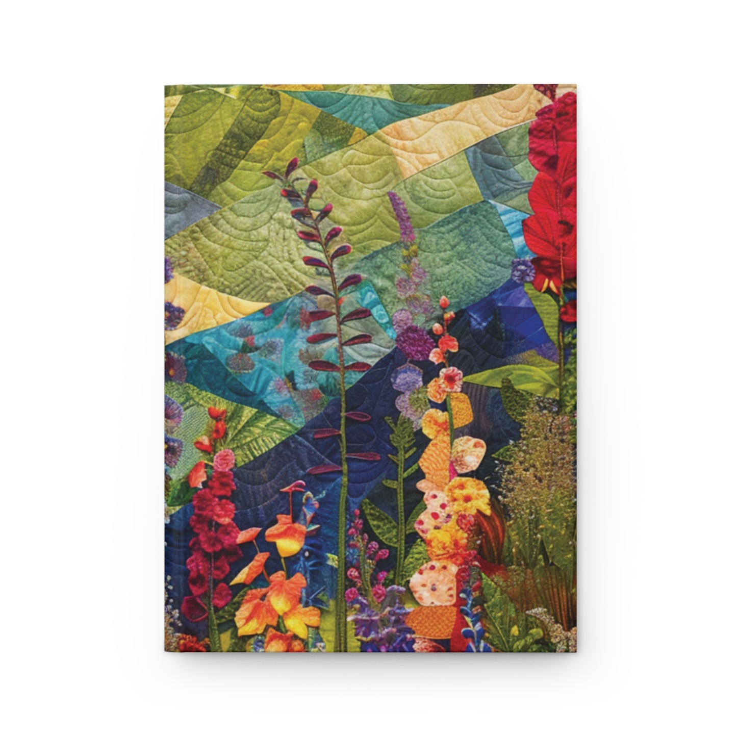 Mock Quilted Patchwork Hardcover Journal