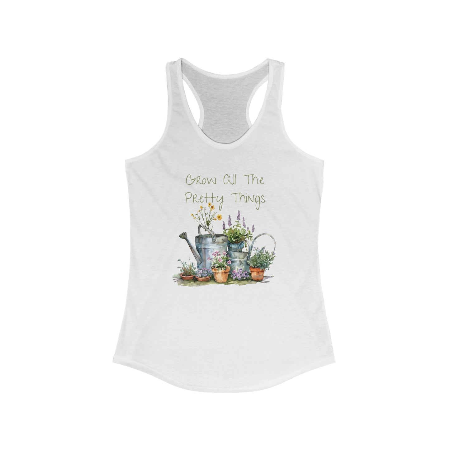 Grow All The Pretty Things Racerback Tank