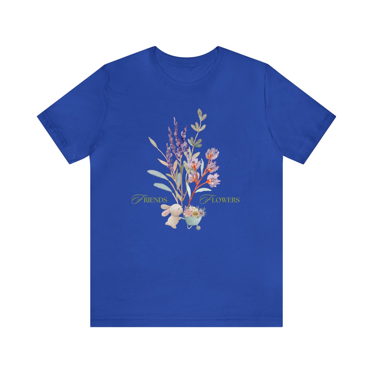 Friends and Flowers Jersey Tee