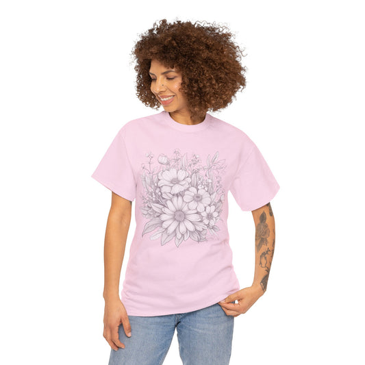 Daisy Bouquet Cotton Tee