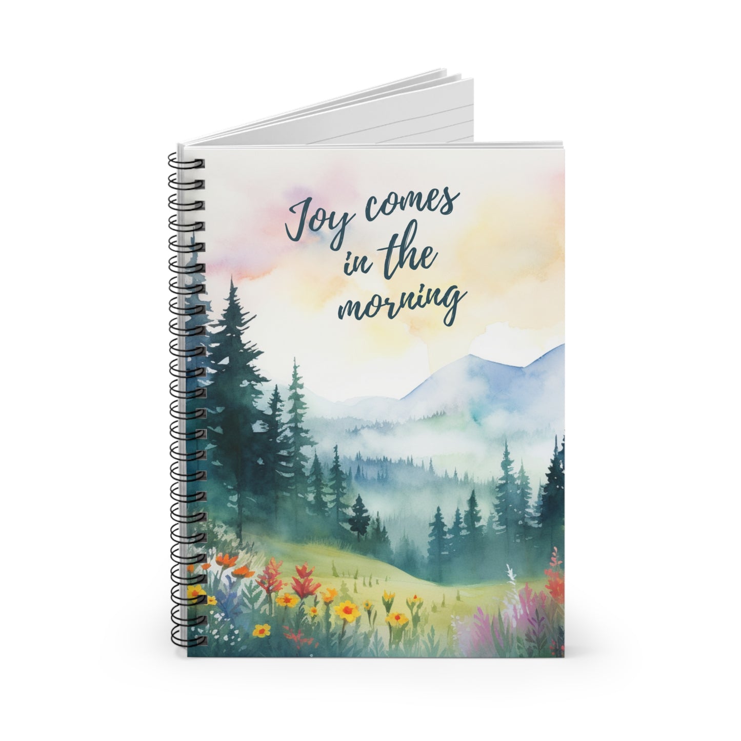 Joy Comes In The Morning Notebook