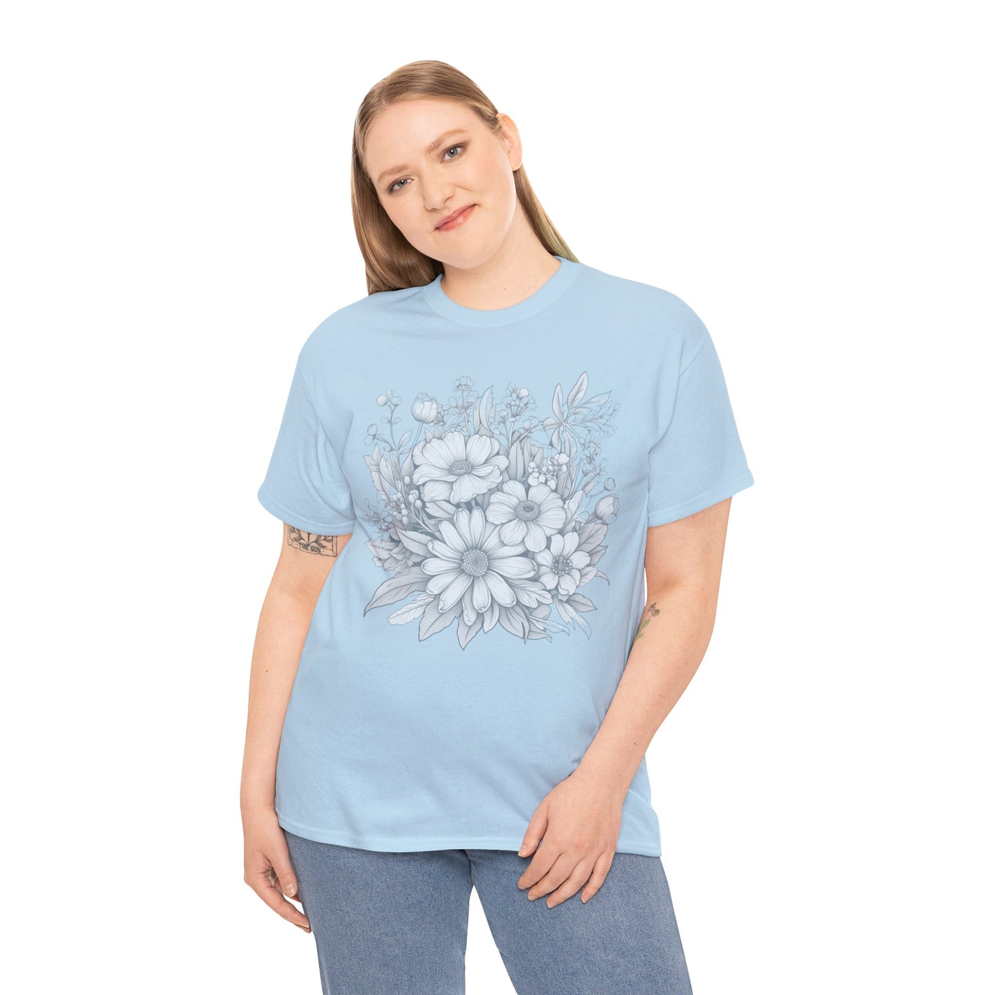 Daisy Bouquet Cotton Tee