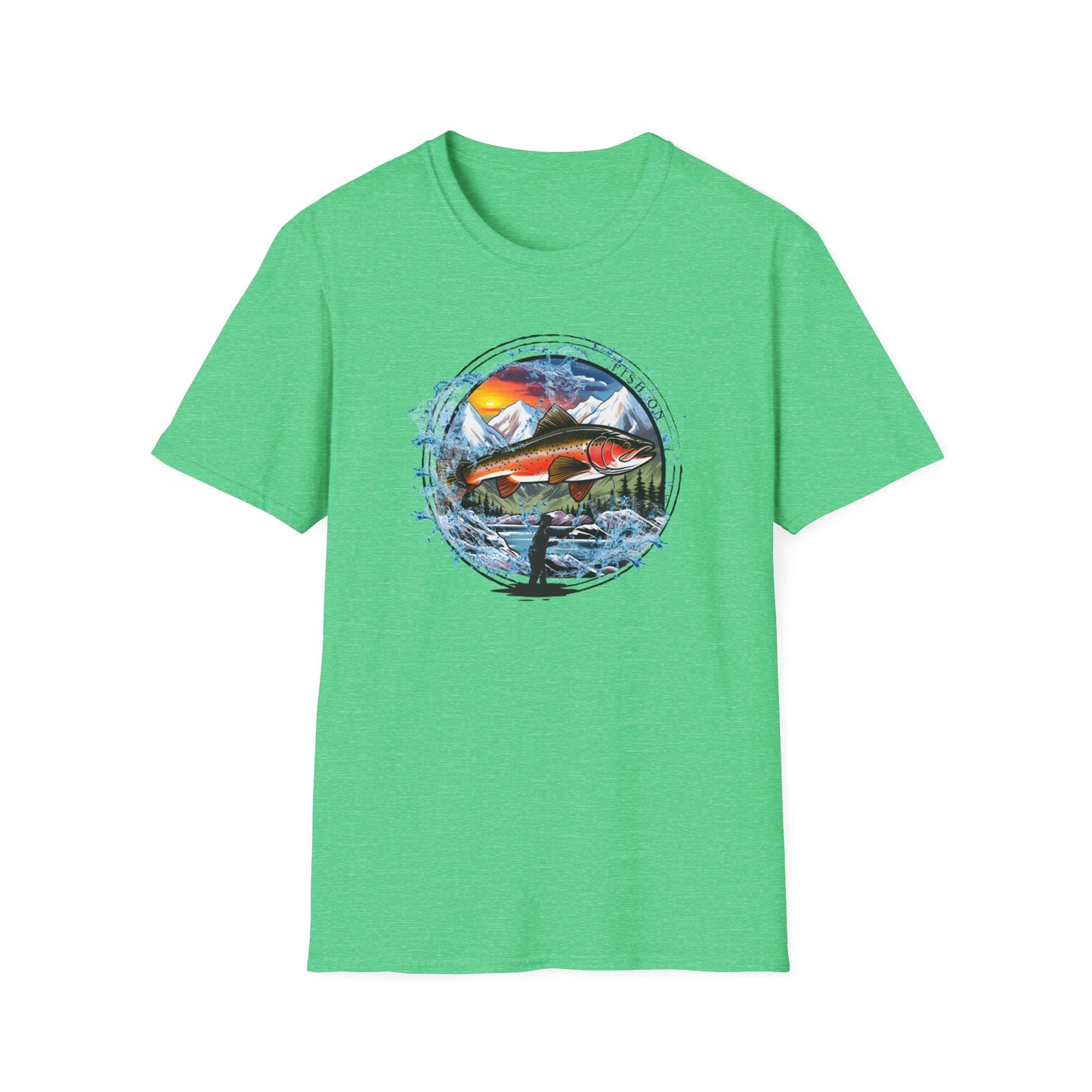 Fish On Unisex Softstyle T-Shirt