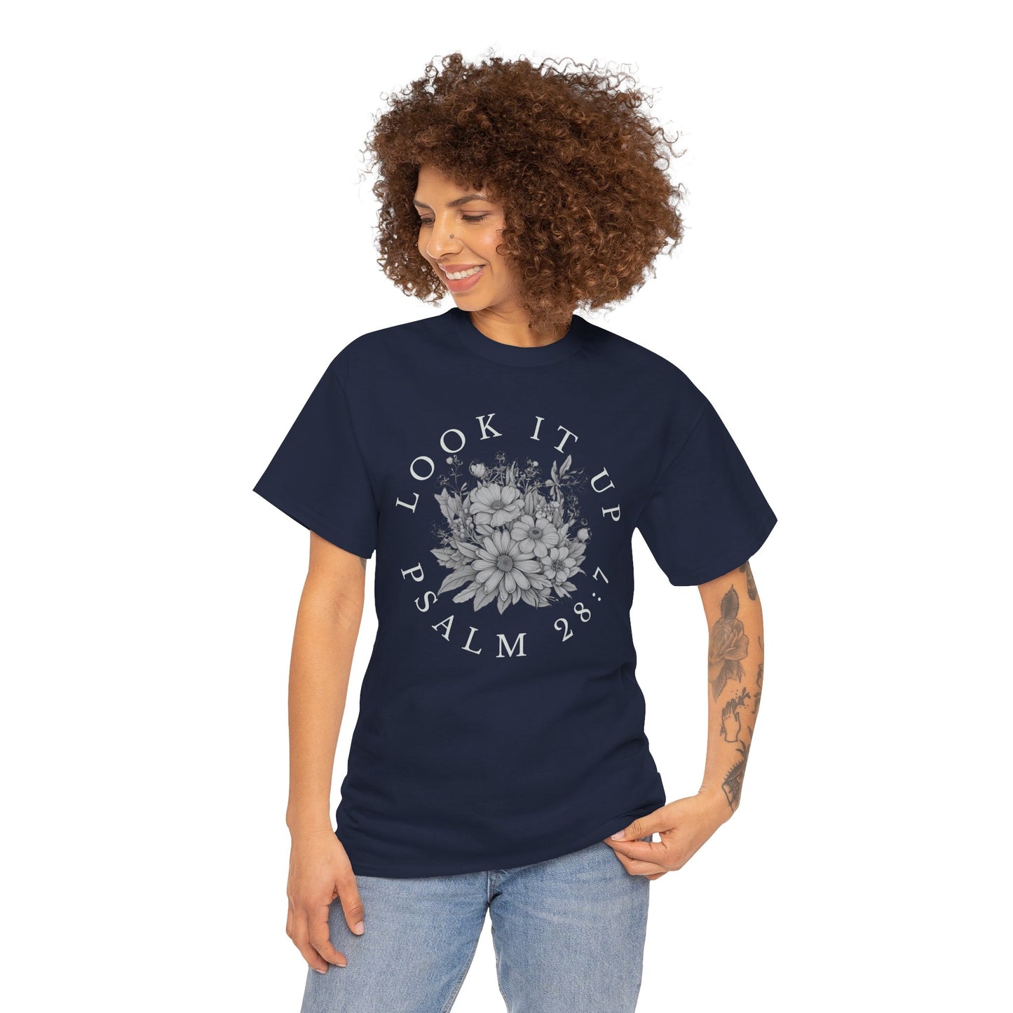 Psalm 28:7  Look It Up Tee