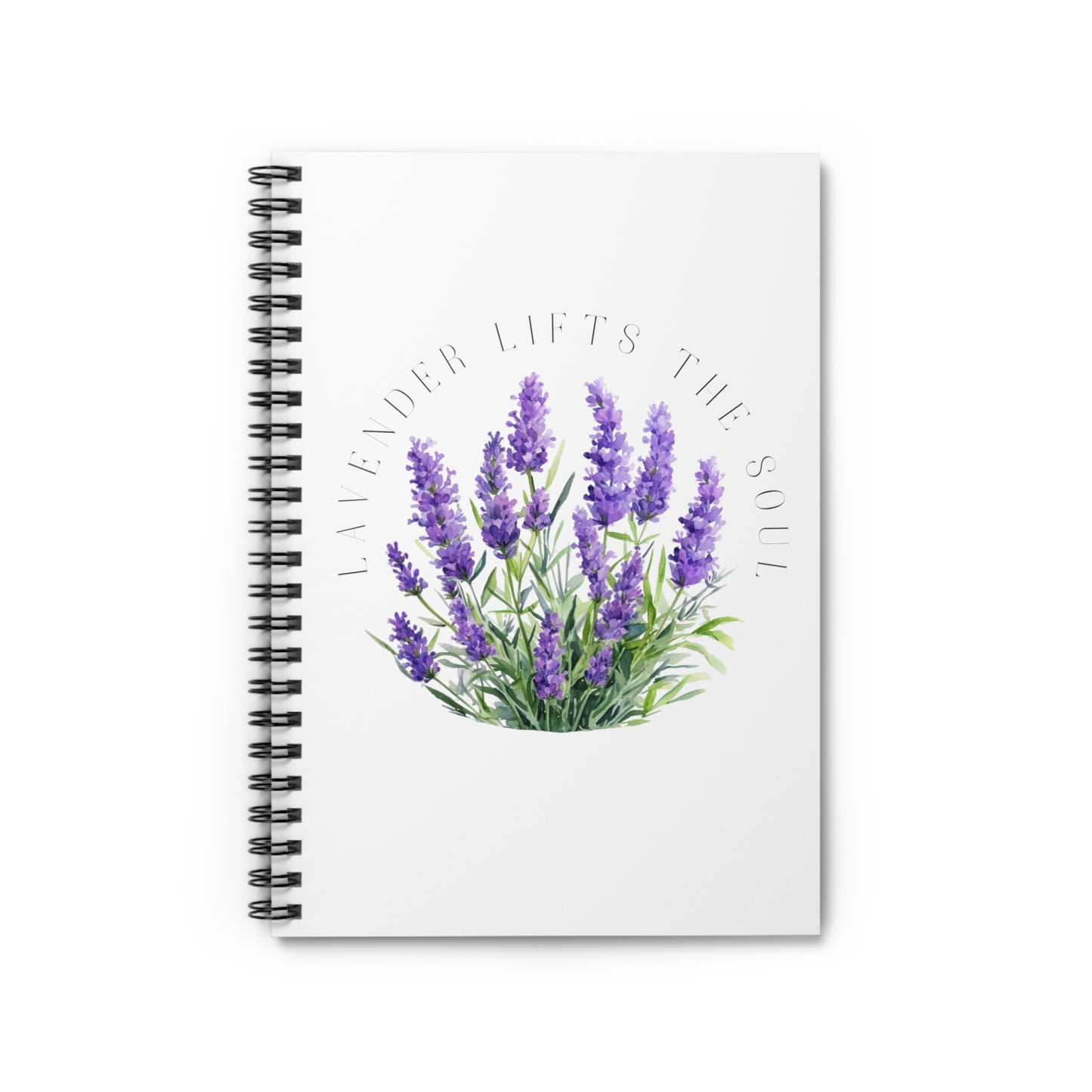 Lavender Lifts The Soul Notebook