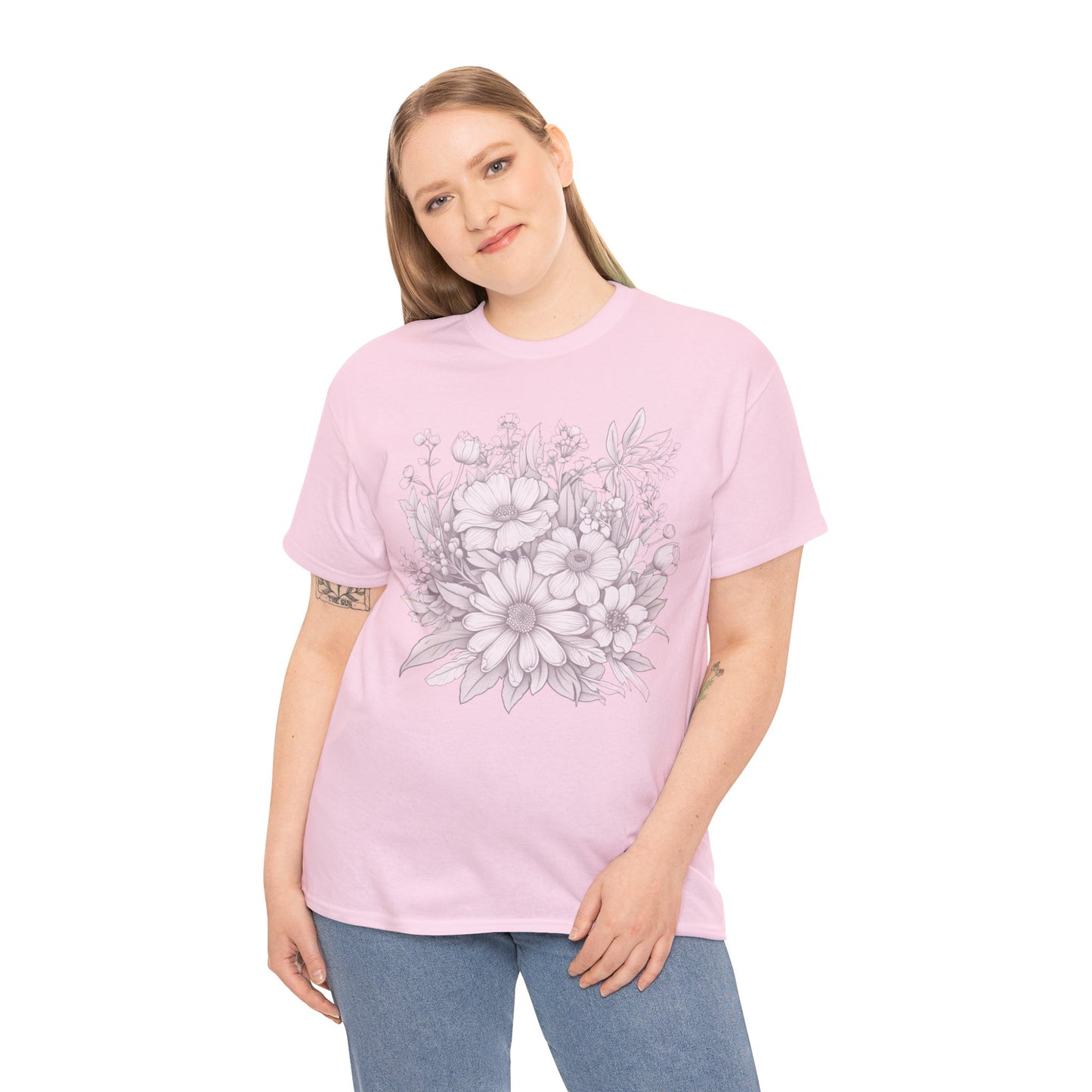 Daisy Bouquet Cotton Tee