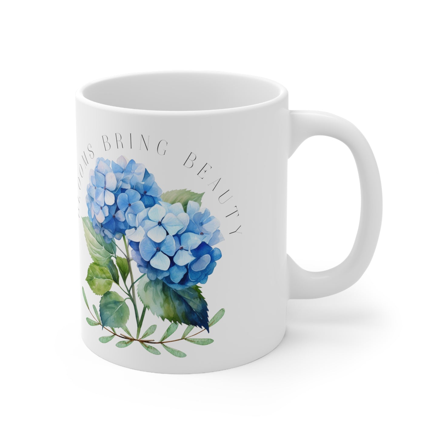 Blooms Bring Beauty Mug