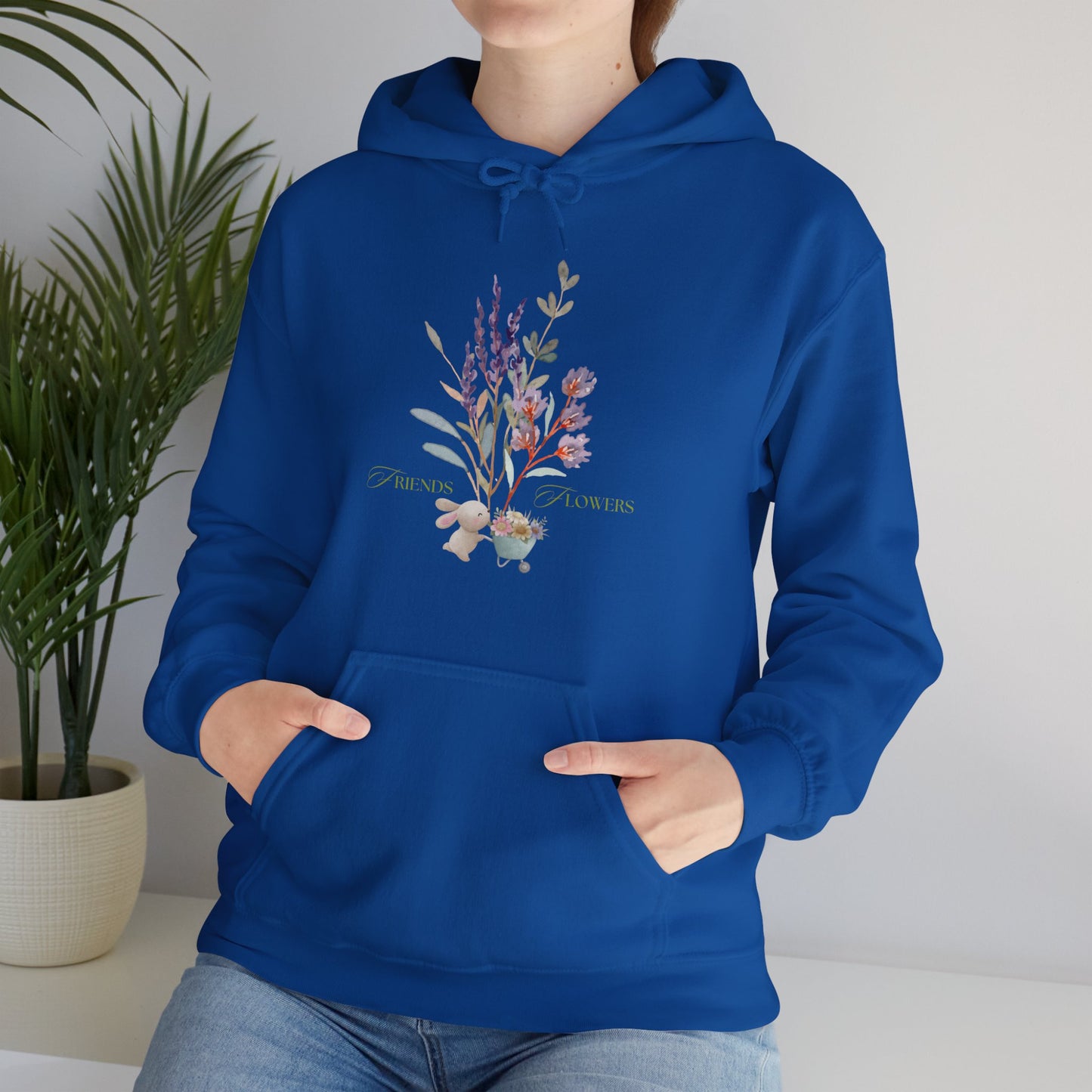 Friends and Flowers Hoodie